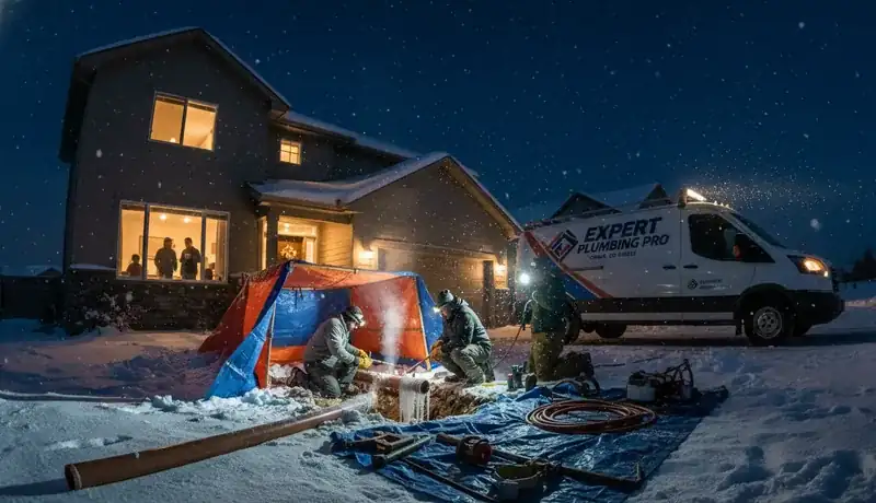 Expert Plumbing Pro - late-night-frozen-pipe-repair-for-a-craig-family-home