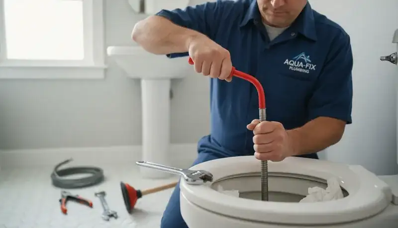 Expert Plumbing Pro - clogged-toilet-repair