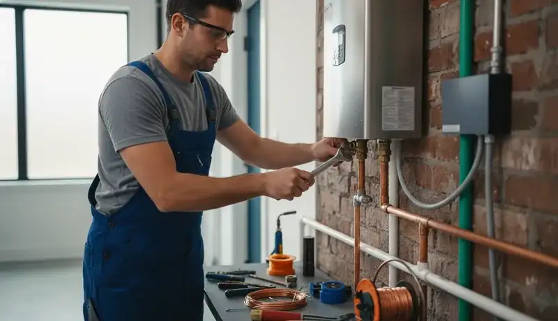 Expert Plumbing Pro - tankless-water-heater-installation